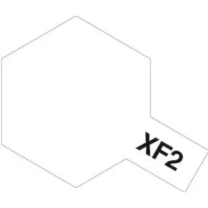 タミヤ 81702 タミヤカラー アクリル塗料ミニ XF-2 フラットホワイト 10ml
