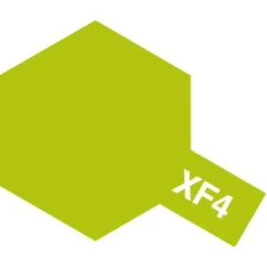 タミヤ 81704 タミヤカラー アクリル塗料ミニ XF-4 イエローグリーン 10ml