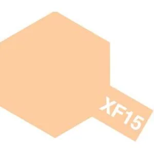 タミヤ 81715 タミヤカラー アクリル塗料ミニ XF-15 フラットフレッシュ 10ml