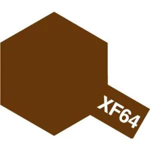 タミヤ 81764 タミヤカラー アクリル塗料ミニ XF-64 レッドブラウン 10ml