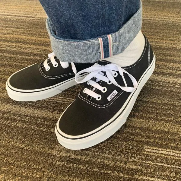 ヴァンズ スニーカー VANS AUTHENTIC* オーセンティック VN000EE3BLK BLACK