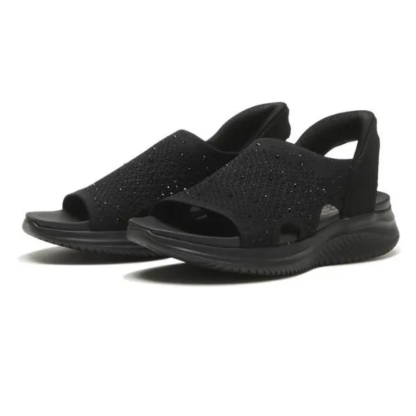 レディース SKECHERS スケッチャーズ ULTRA FLEX 3.0 SANDAL ウルトラフレックス3.0サンダル 164086 ABC-MART限定 *BBK