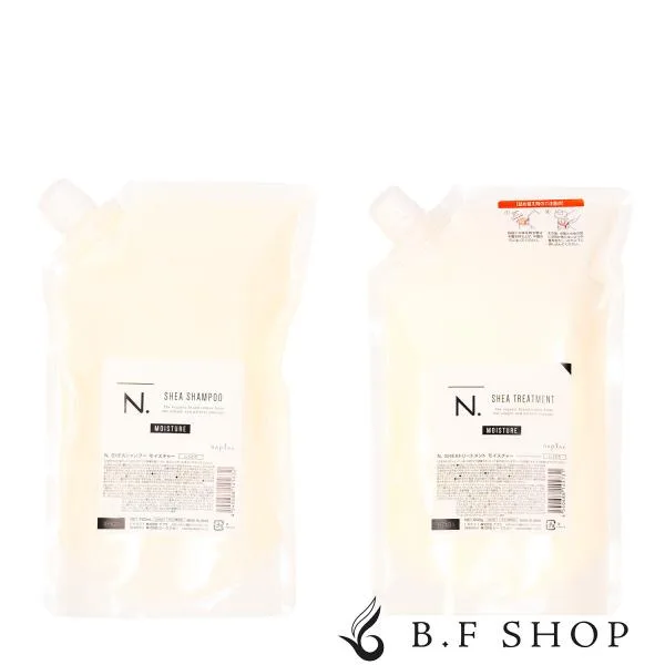 【セット品】ナプラ N. シアシャンプー 750ml + シアトリートメント 650g モイスチャー 詰替え用 レフィル エヌドット napla LSC