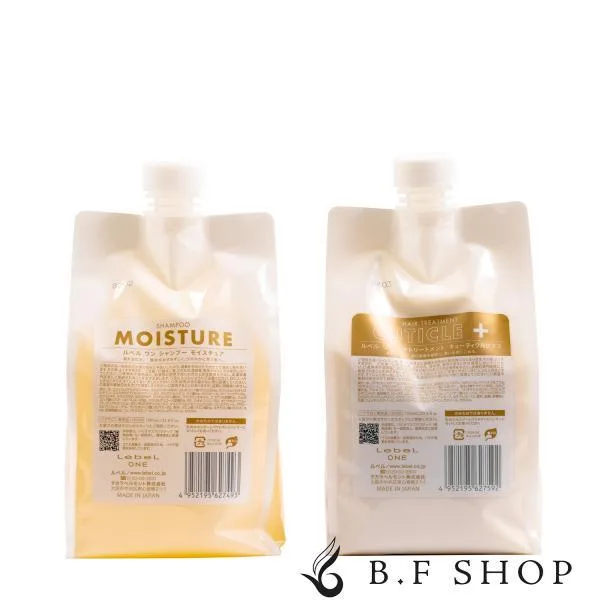 【セット品】ルベル ワン シャンプー モイスチュア & キューティクル プラス 1000ml ルベルワン LebeL ONE LSC