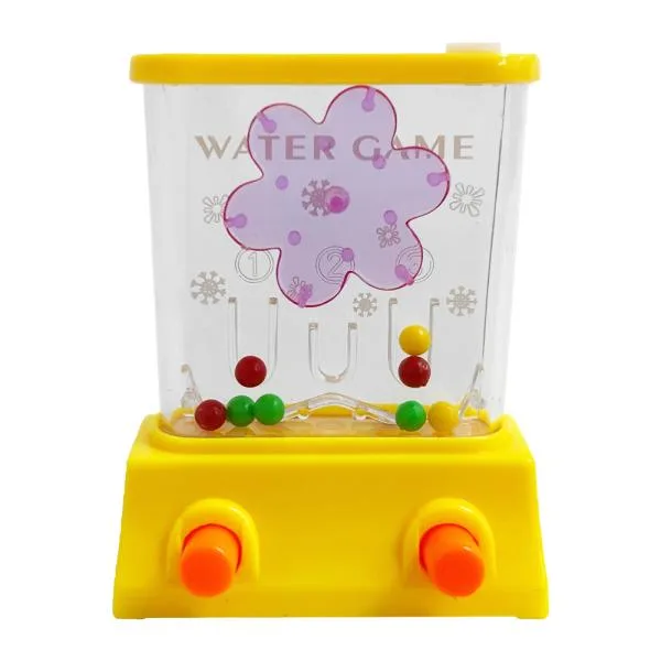 ミニ ウォーター ゲーム (フラワー) おもちゃ レトロ 懐かし 玩具 コンパクト 持ち運び 輪投げ