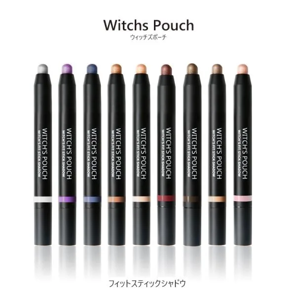 ウィッチズポーチ フィット スティック シャドウ 全9色 韓国コスメ アイシャドウ 定形内 送料無料 6パ
