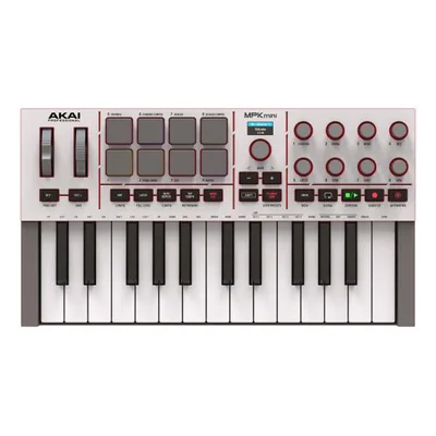 AKAI Professional MPK Mini IV Gray コンパクト USB MIDIキーボード / パッドコントローラー MPK Mini mk4