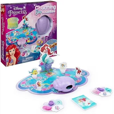 【Disney Princess】 ディズニープリンセス 海の冒険ボードゲーム リトルマーメイド アリエル&フレンズ 家族ゲーム/すごろく/アクションゲーム/ボードゲーム/フ