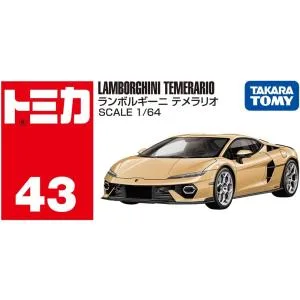 【新品】 トミカ No.43 ランボルギーニ テメラリオ 佐賀