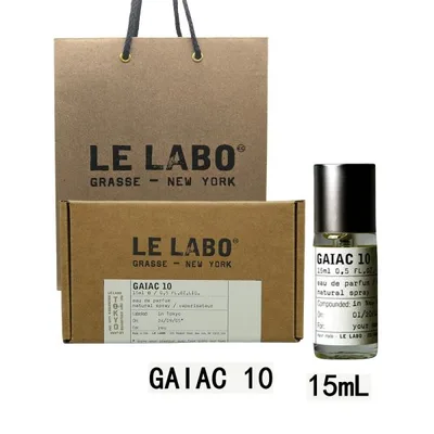 LE LABO ル ラボ ガイアック 10 GAIAC 10 オードパルファム 香水 15mL 東京限定 公式BOXラッピング ショッパー付き ギフト