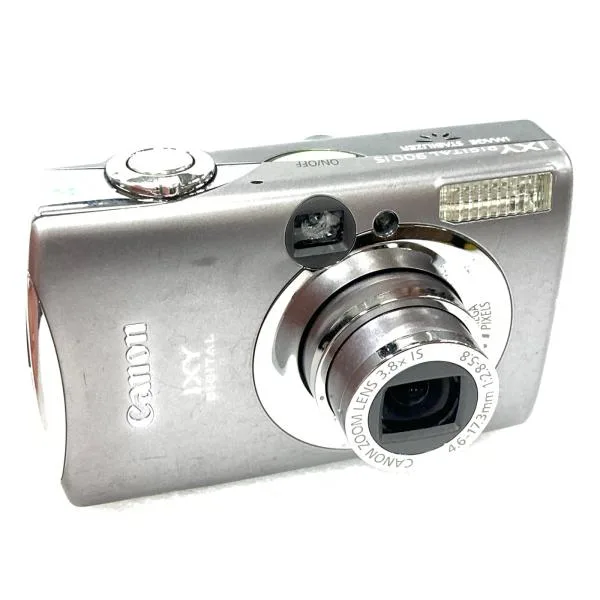 中古 コンパクトデジタルカメラ Canon IXY DIGITAL 900 IS PC1209 本体のみ 710万画素/光学4倍/実像式光学ズームファインダー