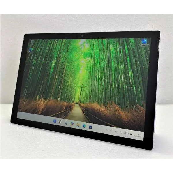中古 Microsoft Surface Pro7+ プラチナ Corei5-1135G7/8GB-MEM/128GB-SSD/12.3インチ/Windows11/WPS-Office/難あり品