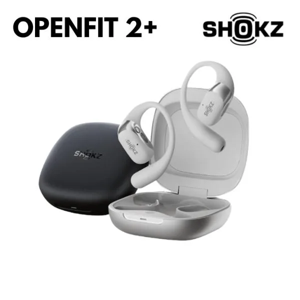 【ランキング1位獲得!!】Shokz ショックス OpenFit2+ オープンフィットツープラス T921 オープンイヤー 完全ワイヤレスイヤホン 最大48時間再生 IP55規格
