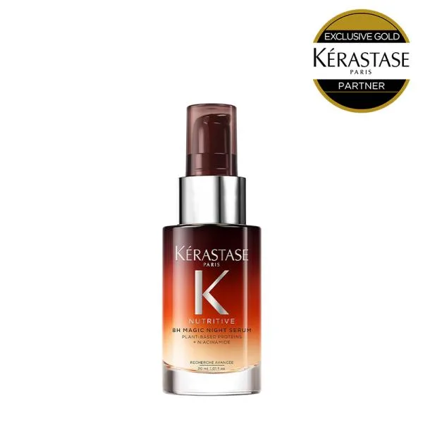 【297円OFF】ケラスターゼ NU マジック ナイト セラム R 30mL 正規販売店 美容液 ヘアオイル 洗い流さないトリートメント くせ毛 KERASTASE