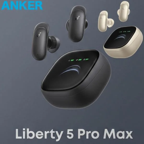 Anker Soundcore Liberty 5 Pro Max D1204N11 ミッドナイトブラック シャンパンゴールド ラッピング対応 18ヵ月保証