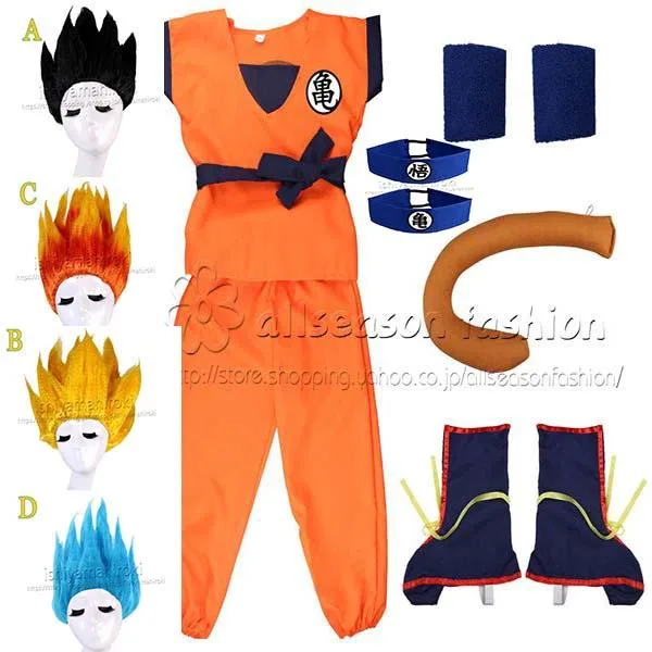 จัดส่งฟรี◆ใหม่ดราก้อนบอลSon Gokuเครื่องแต่งกายเด็กผู้ใหญ่ของขวัญวันเกิดผู้ชายและผู้หญิงเจ้าหญิงเครื่องแต่งกายคอสเพลย์ทอยสตอรี่เด็กเสื้อผ้าเด็กNarikiri