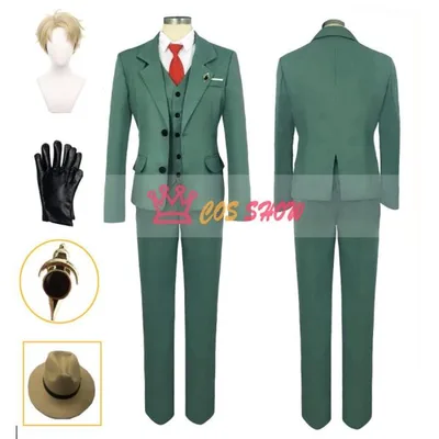 豪華版 SPY FAMILY スパイファミリー ロイド・フォージャー コスプレ衣装 黄昏 たそがれ スーツ cosplay 仮装 日常服 イベント クリスマス ハロウィン ステージ