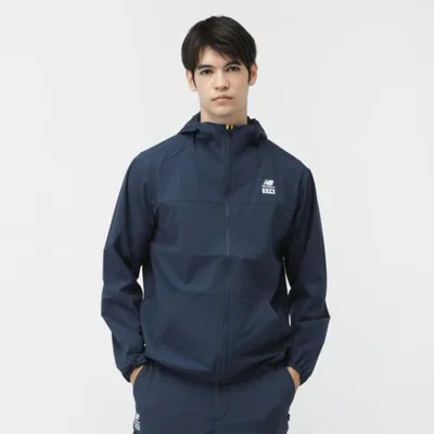 New Balance Golf Wear Long Sleeve Windbreaker ฤดูใบไม้ร่วง/ฤดูหนาว GOLF5 Limited FULL ZIP WIND HOODIE 0125220007 Men's New Balance