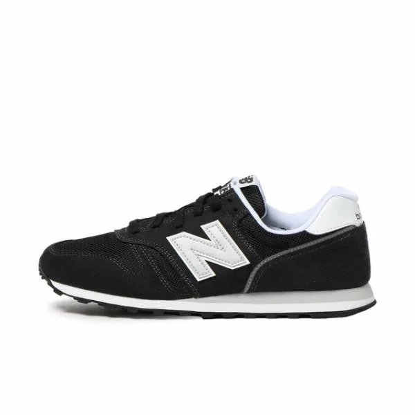 New Balance ML373 KB2 D รองเท้าผ้าใบผู้หญิง: ดำ x ขาว New Balance