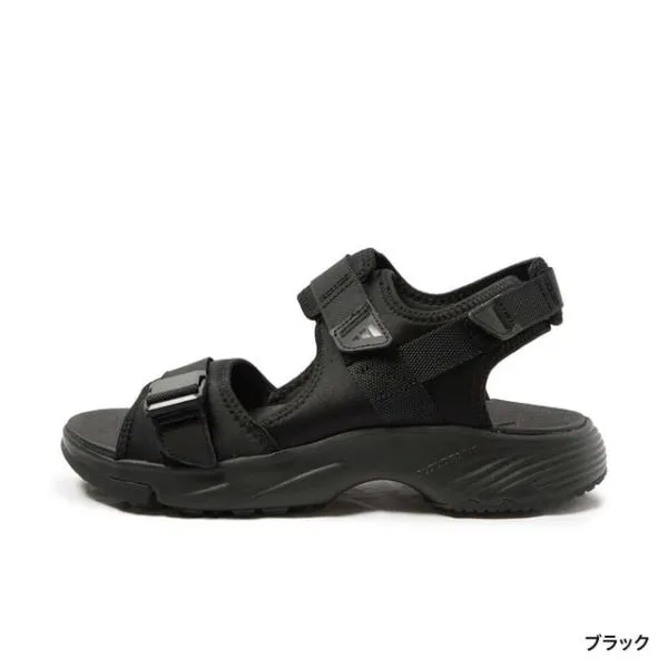 アディダス ライフスタイル サンダル KI2373 メンズ レディス スポーツサンダル : ブラック サンダルメンズ レディース adidas