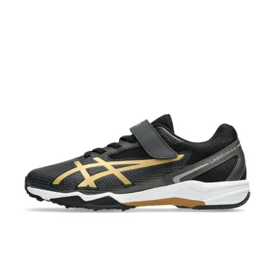 アシックス LAZERBEAM SL-MG レーザービーム 1154A232 ジュニア キッズ・子供 スニーカー : ブラック×ゴールド asics