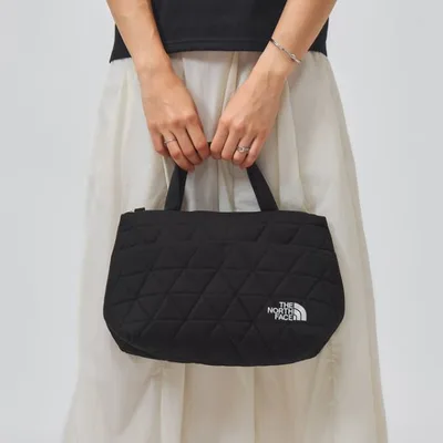 The North Face Geoface Box Tote NM32355 K Tote Bag: Black THE NORTH FACE
