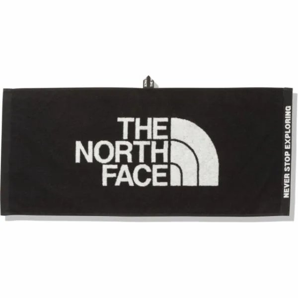 ノースフェイス タオル Comfort Cotton Towel MコンフォートコットンタオルM 34×80cm NN22101 K : ブラック THE NORTH FACE