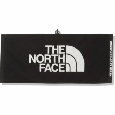 ノースフェイス タオル Comfort Cotton Towel MコンフォートコットンタオルM 34×80cm NN22101 K : ブラック THE NORTH FACE