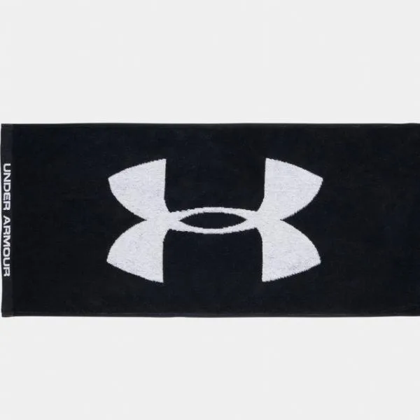 アンダーアーマー タオル UA Towel M 2.0 1353581 001 W80×H34cm : ブラック UNDER ARMOUR