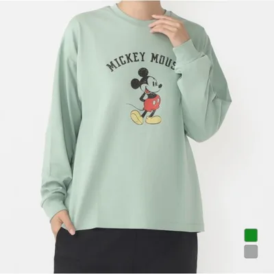 ディズニー レディース 長袖 Tシャツ DN ロングTシャツ TRDN-9C25144TL スポーツウェア Disney