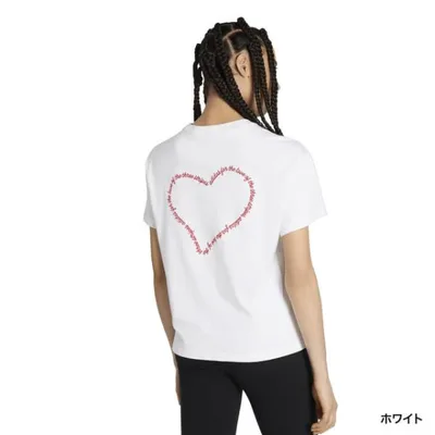 アディダス レディース 半袖 Tシャツ エンブロイダリー パック ルーズ グラフィック Tシャツ T1662 KT2738 KT2739 KT2740 スポーツウェア adidas