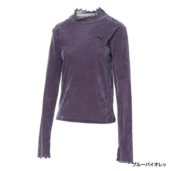 プーマ レディース 長袖 Tシャツ VELOUR MESH LS TEE 696735 スポーツウェア アルペン・スポーツデポ限定 PUMA