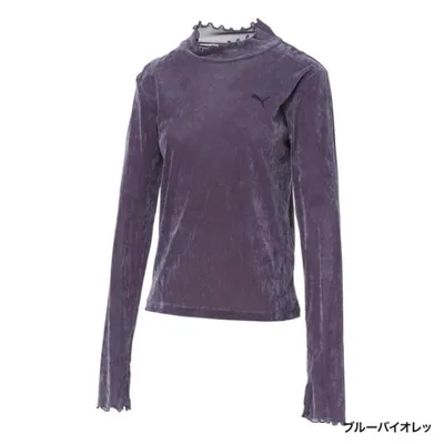 プーマ レディース 長袖 Tシャツ VELOUR MESH LS TEE 696735 スポーツウェア アルペン・スポーツデポ限定 PUMA