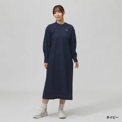 プーマ レディース ワンピース ESS ELEVATED デニム ライク ドレス 638508 スポーツウェア PUMA