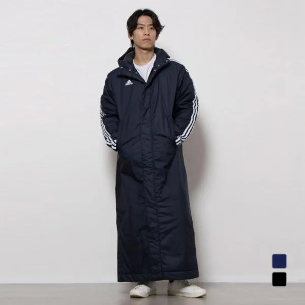 アディダス メンズ ベンチコート M スーパーロング パデッドコート KSA20 JP4653 JP4652 アウター スポーツウェア adidas