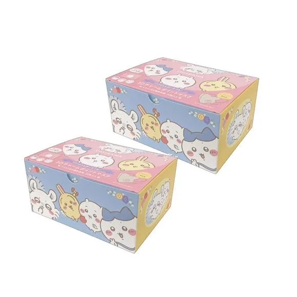 ちいかわ 不織布マスク A013 3Dチャームポイントマスク レギュラー 20P個装 ポーチ付 ランダム 2個セット