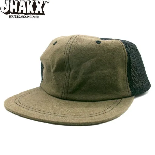 JHAKX "Jeff Carlyle" MESH HAT SNAPBACK CAP GX1000 OLIVE ジャークス メッシュ ハット スナップバック キャップ 帽子 メンズ オリーブ 送料無料