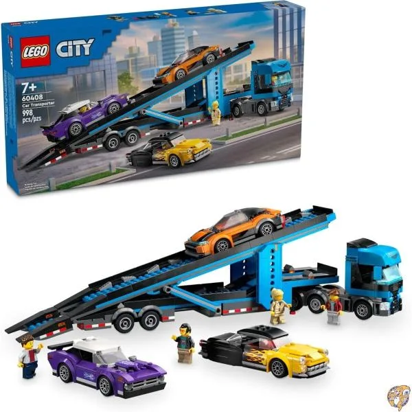 レゴ(LEGO) シティ スポーツカー専用キャリアカー 60408 - の男の子・女の子向け