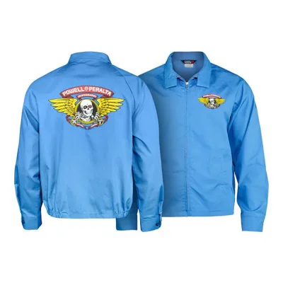 パウエル・ペラルタ POWELL PERALTA WINGED RIPPER JACKET POSTAL BLUE ジャケット リッパー アウター ストリート スケーター ファッション (25FW)