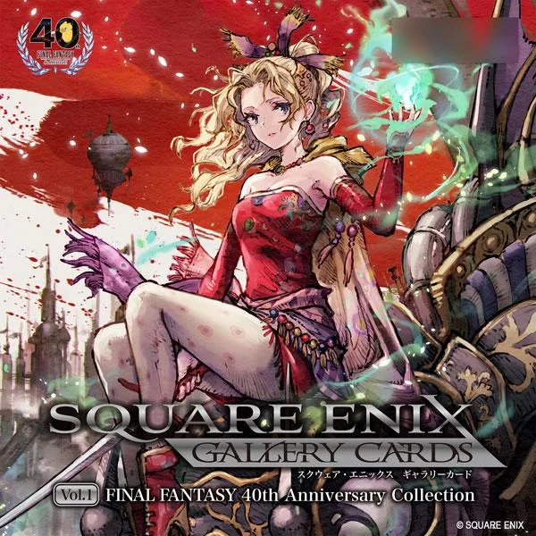 スクウェア・エニックス ギャラリーカード 第一弾 ファイナルファンタジー 「40周年アニバーサリー」コレクション 10パック入りBOX《01月予約》