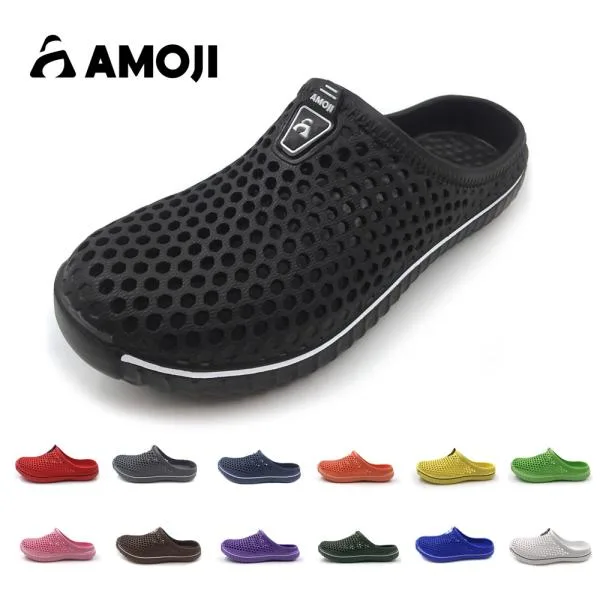 「サイズ交換無料」AMOJI アモジ サンダル メンズ レディース クロッグサンダル スリッパ ルームシューズ サボサンダル 室内室出 コンフォートサンダ