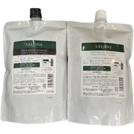 パシフィックプロダクツ サローネ スーパーブラウン シャンプー 800ml &トリートメント 800g セット