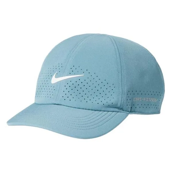 ナイキ(NIKE) 2026 HO ユニセックス Dri-FIT アドバンテージ クラブ アンストラクチャード テニスキャップ 帽子 FB5598-008 スモーキーブルー×WH(26y10m)