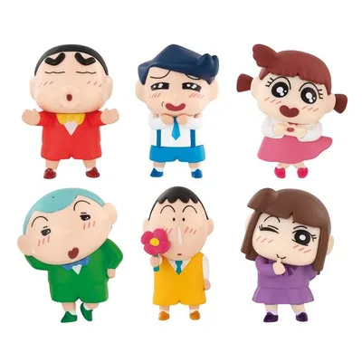 クレヨンしんちゃん すきすき!マスコット 全6種セット コンプ コンプリートセット