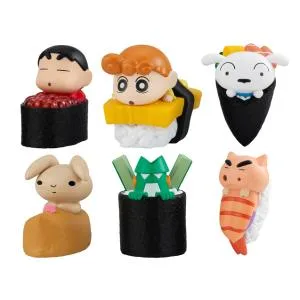 クレヨンしんちゃん おすしんちゃん 全6種セット コンプ コンプリートセット