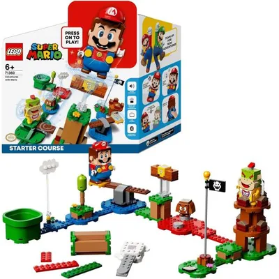 レゴ (LEGO) スーパーマリオ おもちゃ レゴ(R)マリオ(TM) と ぼうけんのはじまり 〜 スターターセット レゴブロック 71360