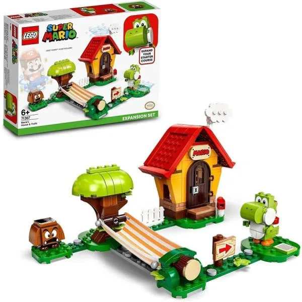 レゴ LEGO スーパーマリオ ヨッシー と マリオハウス ビルダブル 71367 レゴマリオ