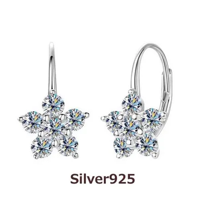 ピアス 18金 アレルギー対応 フープピアス つけっぱなし レディース 結婚式 花 フラワー キュービックジルコニア