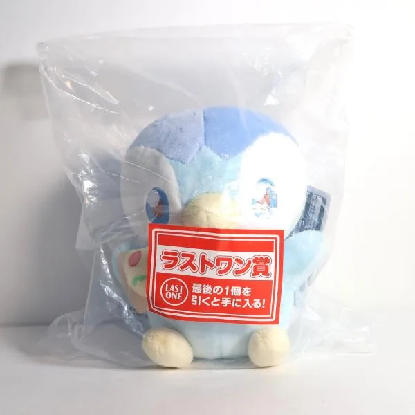 ポッチャマ ぬいぐるみ 「一番くじ ポケピース 〜“PEACE”なダイナーへようこそ〜」 ラストワン賞【未開封】