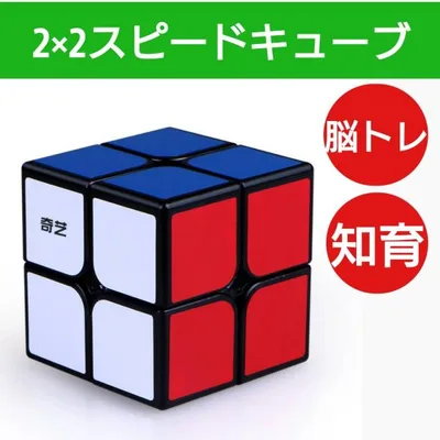 【2点目半額&3点目99%】スピード キューブ 2×2 ルービック 脳トレ おもちゃ パズル 知育玩具 知能 ゲーム 立体 回転 子供 パズルゲーム 知育玩具 認知症
